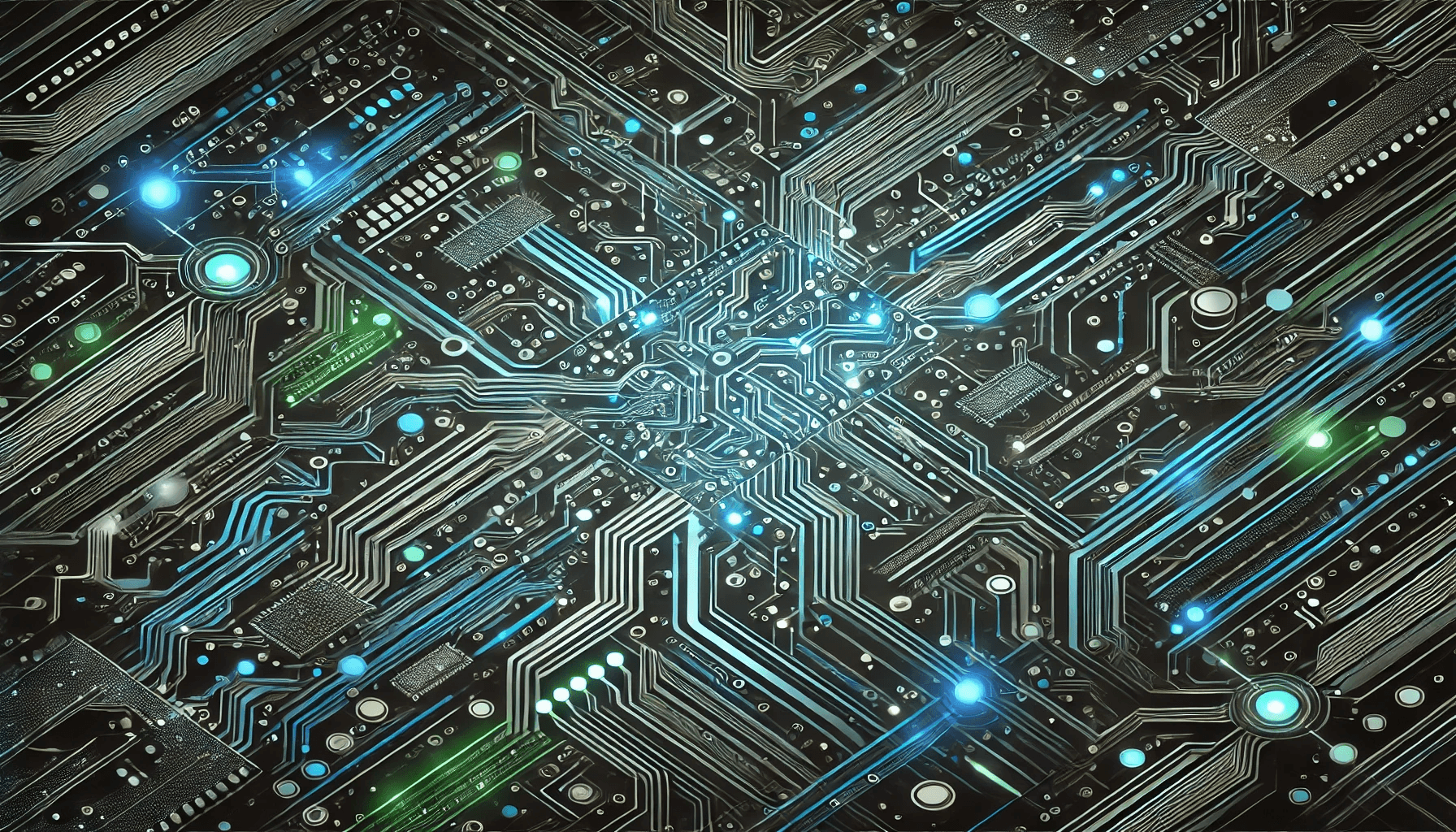 Futuristic PCB Website Background